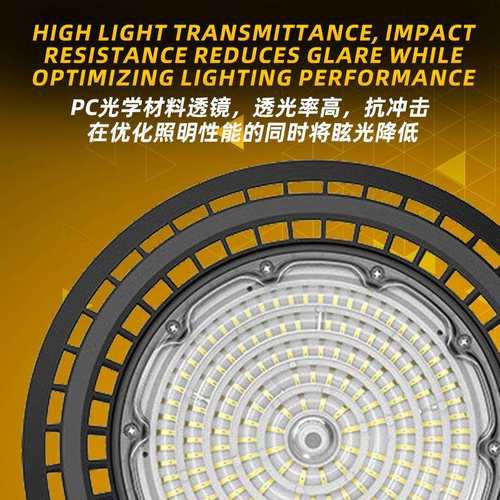 外贸跨工程uf天o工矿灯热卖00w1ANI150w20境0w2厂房车间工厂照明