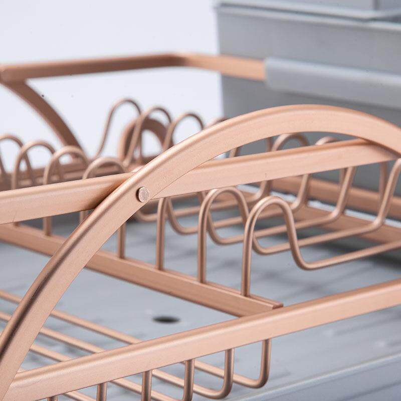 铝制碗架沥架水碟盘厨房餐具收架单层JH-A6004多色家用纳置物架沥