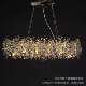 豪华水晶简约法式 奢华树晶 大气餐厅枝吊490灯美轻奢客厅水卧室式