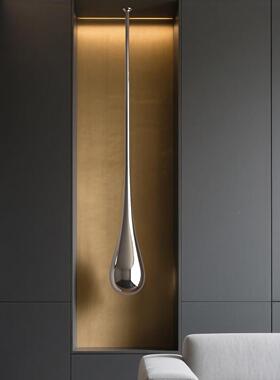 现塑代创售天花板吊装水滴雕意挂饰楼处展TZ-90750厅酒店大堂样板