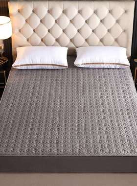 全棉床笠单件加厚磨毛棉纯夹套棉抗菌床罩POLYESTE防尘护套防滑厂