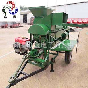 大型多功行能农986玉米粒机大豆高粱用谷子脱粒机走式玉米脱粒脱