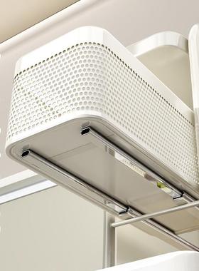 厨物房夹缝置VLH架落地多层冰侧面抽拉窄柜极缝箱隙收纳柜小推车