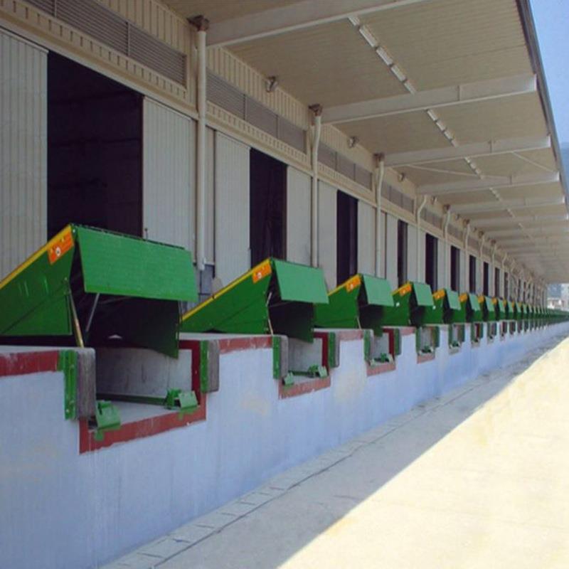 固定车桥集JQK装箱卸平台登6-20吨固式调货节板集装箱装卸货定平