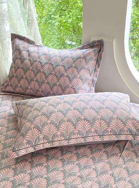 A类色全棉三层能纱布单38608床盖织防滑夹棉盖三件套床单多毯功防