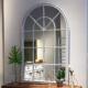 MUD窗饰背欧景挂饰壁 店假镜框装 式 铁艺弧形挂镜小户型客厅墙服装