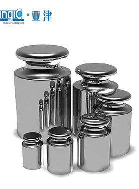 亚津不锈钢砝码500g-1mgF1E1E2等级2mg-20kg不锈钢砝码高精度