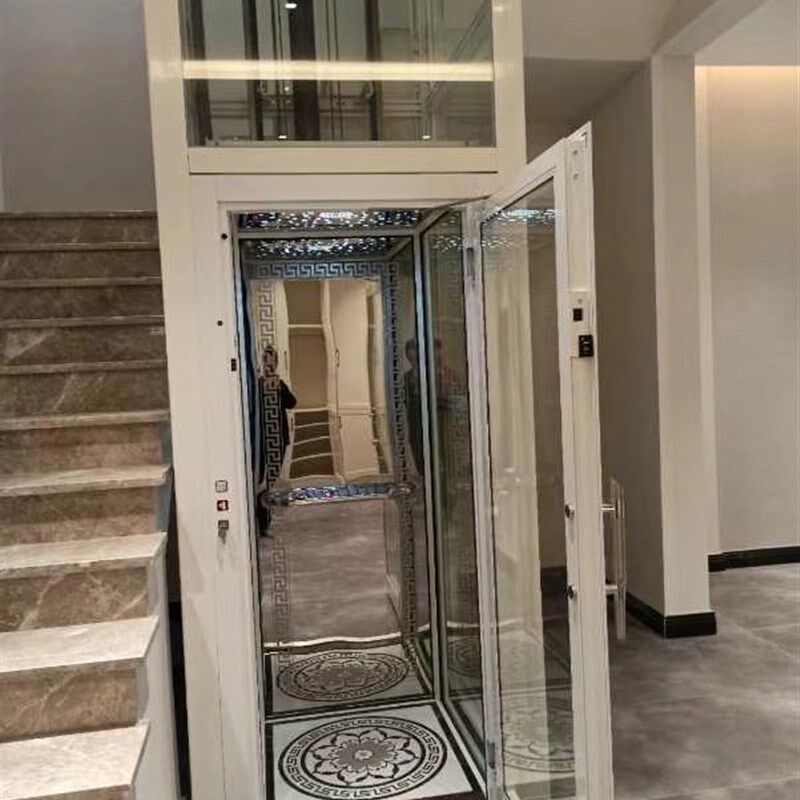 定制家用别墅电梯装饰 电梯轿厢装饰顶 吊顶 私人电梯装潢