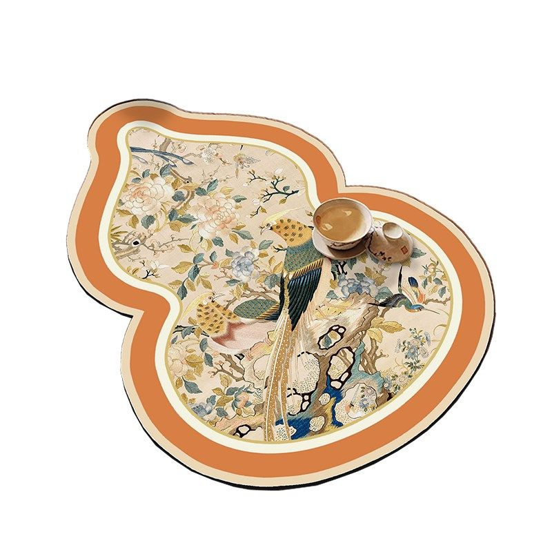 山水鸟硅藻泥吸水速干茶垫异形茶垫沥水垫防烫耐脏茶盘杯垫,居家布艺,茶席,淘宝优惠券,粉丝福利购,淘宝优惠卷