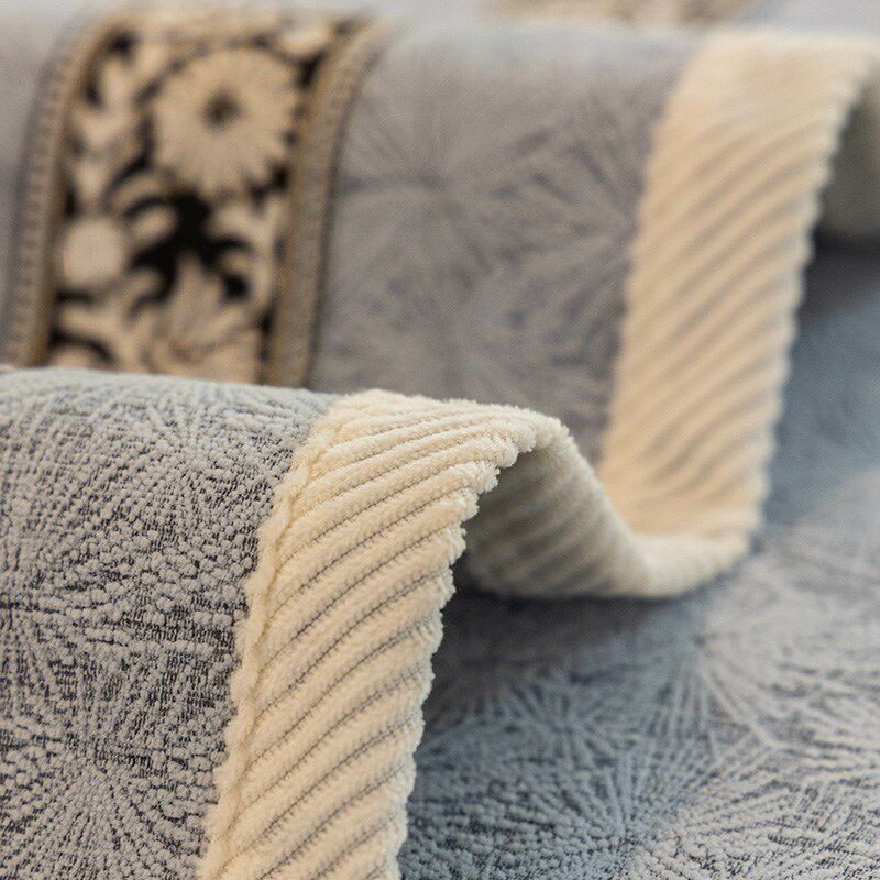 雪尼尔沙发垫四季通用法式复古新款座垫防滑坐垫罩靠背巾盖布,居家布艺,沙发垫,淘宝优惠券,粉丝福利购,淘宝优惠卷