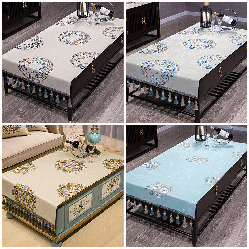 新布艺茶几布客厅茶桌垫盖巾红木桌布长方形台布定制,居家布艺,桌布,淘宝优惠券,粉丝福利购,淘宝优惠卷