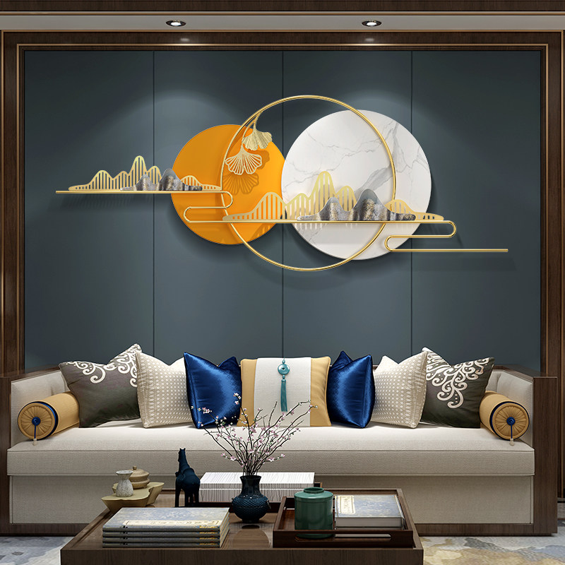 新创意壁挂客厅电视柜背景墙面装饰品卧室床头挂件样板间壁饰