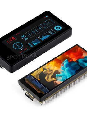 E2 发板.9寸MOLED显示屏触摸D槽轴传感器兼容duino