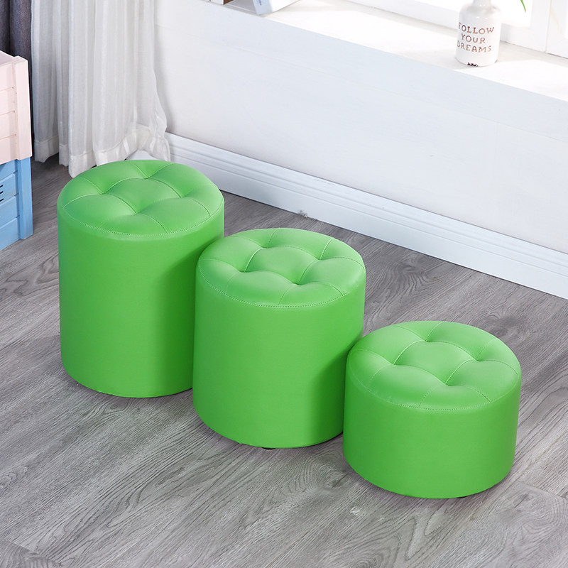 皮家用小型客厅小椅子时尚创意矮凳实木墩子茶几凳小,住宅家具,矮凳,淘宝优惠券,粉丝福利购,淘宝优惠卷