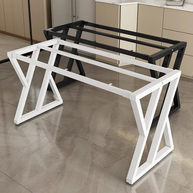 铁艺桌脚支架餐桌桌腿茶几脚架办公室会议电脑桌脚架金属架子