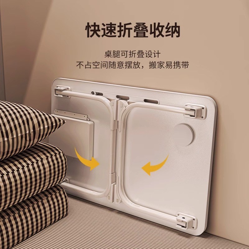 可折叠床上小桌子学习书桌笔记本电脑桌支架懒人卧室飘窗膝上桌