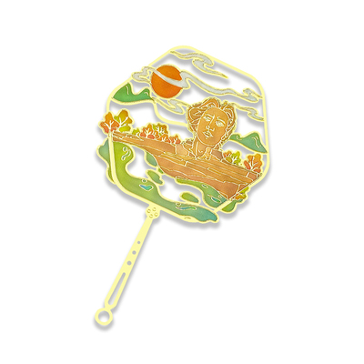 长沙爱晚亭岳麓书院创意镂空金属书签旅游文创礼品特色送学生朋友