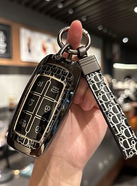 适用Gni捷尼赛思钥匙G壳G汽车G锌合金G男壳包扣