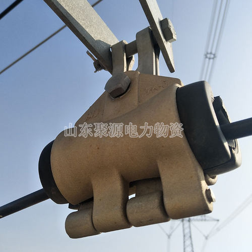 ADSS直线杆塔用悬垂线夹 TK套壳 铝合金预绞丝  AXC-100-9.6