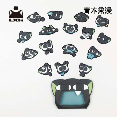 预售小黑战记鬼脸系列贴纸搞怪漫