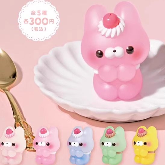 [漫星]预售甜品多彩小兔扭蛋
