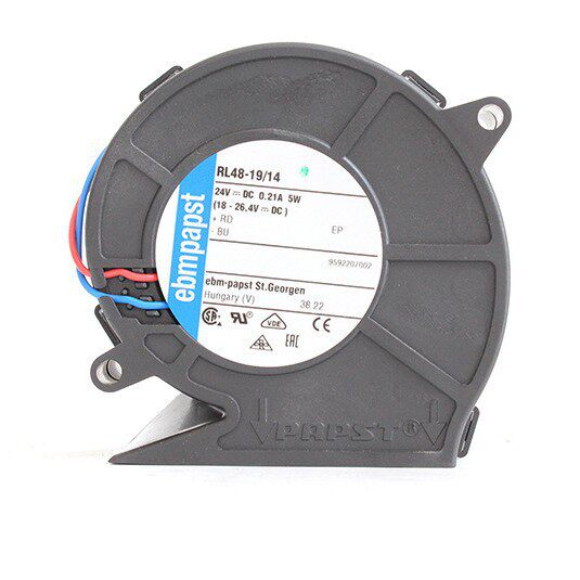 原装ebmpapst风机RL48-19/1424V0.21A5W涡轮鼓风机散热风扇