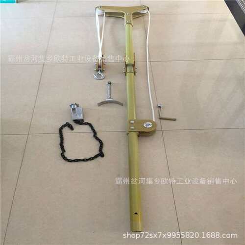 带电作业羊角型绝缘抱杆横担绝缘临时抱杆可调式导线固定羊角抱杆