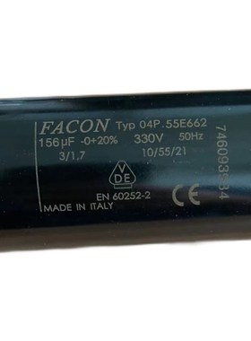 FACON 电容器 330V156UF