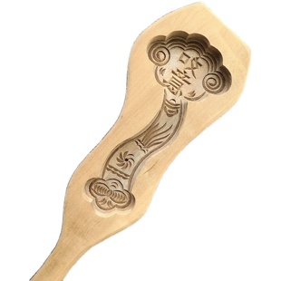 馒头葫芦梨木手工雕刻南瓜饼家用糯米糍粑粑烙饼面食烘焙实木模具