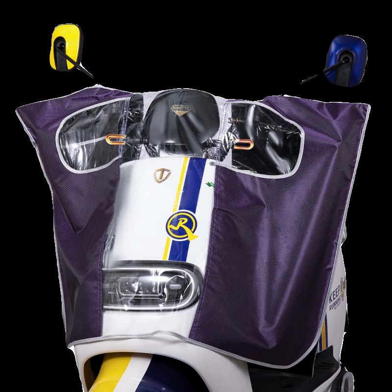 新全包电动车车头中控防雨罩挡风车加宽仪表盘防水防尘遮雨