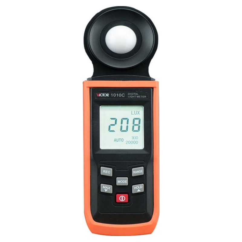 胜利VC1010C/D数字照度计测光仪高精度照度仪流明测光仪光照度计