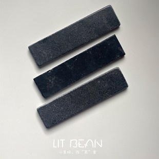 复古质感莱姆石黑色墙砖民宿酒店庭院别墅防滑地砖青石砖长条手工