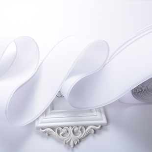 窗帘布带条打孔窗帘头打孔布带 加厚有纺布带窗帘辅料白布带