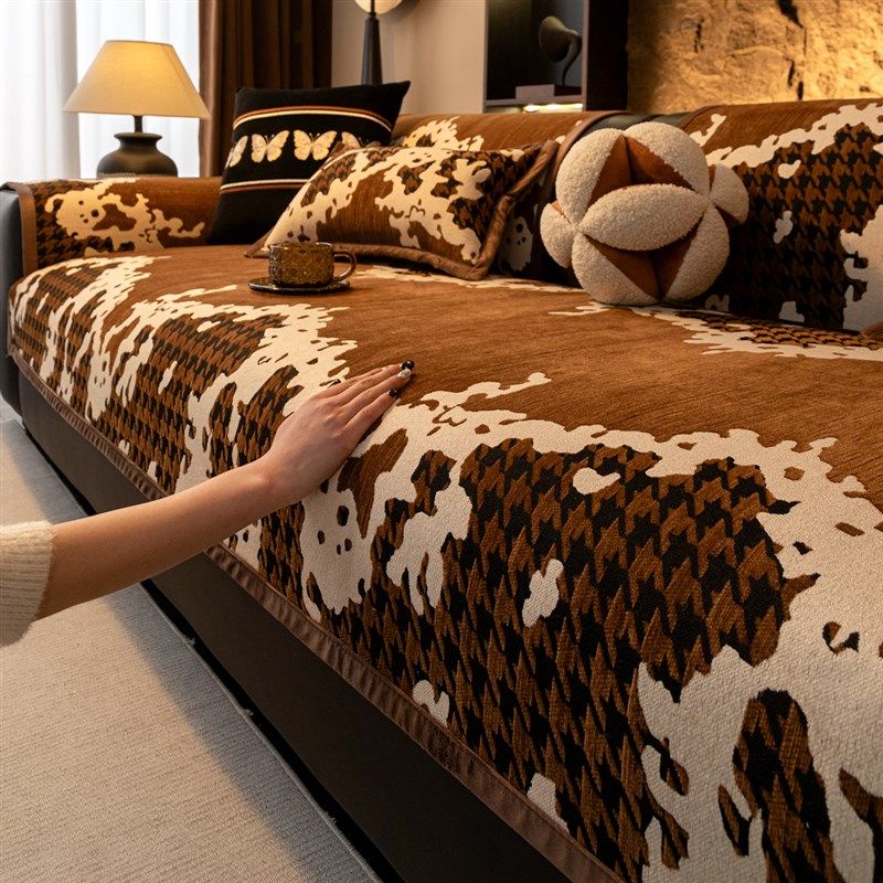 新款四季通用沙发垫固定防滑现代沙发盖布高级感坐垫罩,居家布艺,沙发垫,淘宝优惠券,粉丝福利购,淘宝优惠卷