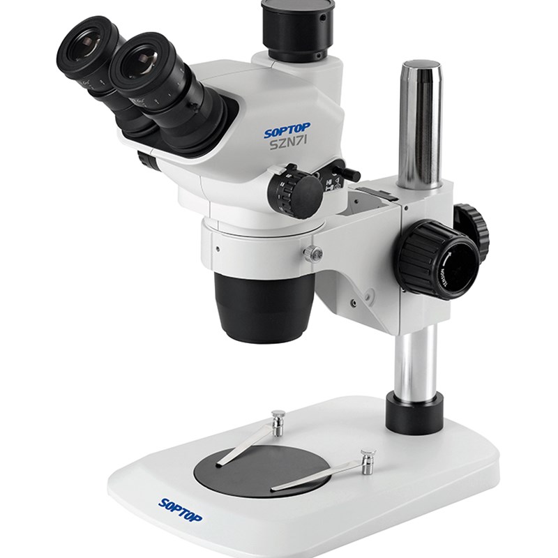 舜宇SZN71双目真三目显微镜6.7-45倍双目连续变倍维修检测工业教