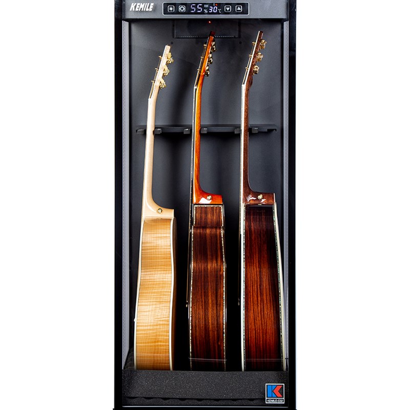 Kemile科美乐吉他恒湿柜 加湿保湿柜 电木吉他防潮干燥吉他琴盒