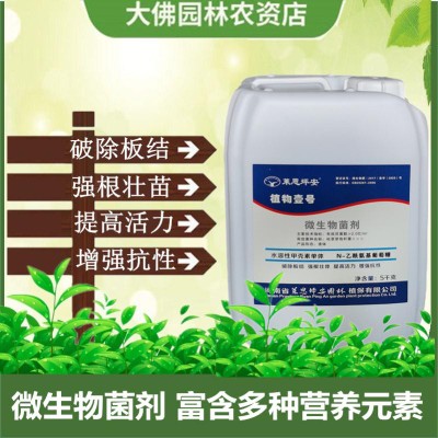 坪安植物壹号微生物菌肥生根壮苗剂破除板结水溶性微肥营养液