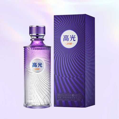 泸州老窖【新品上市】低度浓香型白酒高光 28度 375ml 国际版