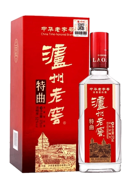 泸州老窖 特曲老字号 375ml 52度 浓香型白酒送礼婚宴