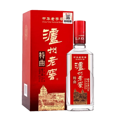 泸州老窖 特曲老字号 375ml 52度 浓香型白酒送礼婚宴