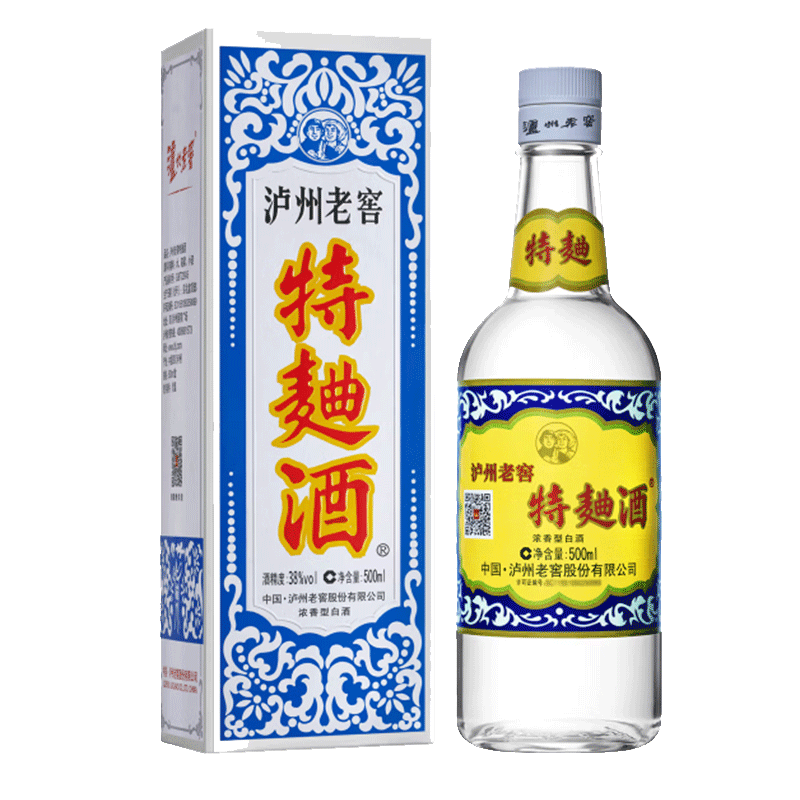 泸州老窖(60)版特曲38度500ml浓香型白酒宴请送礼推荐
