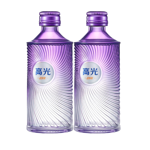 泸州老窖【新品上市】低度浓香型白酒高光mini版28度50ml*2瓶