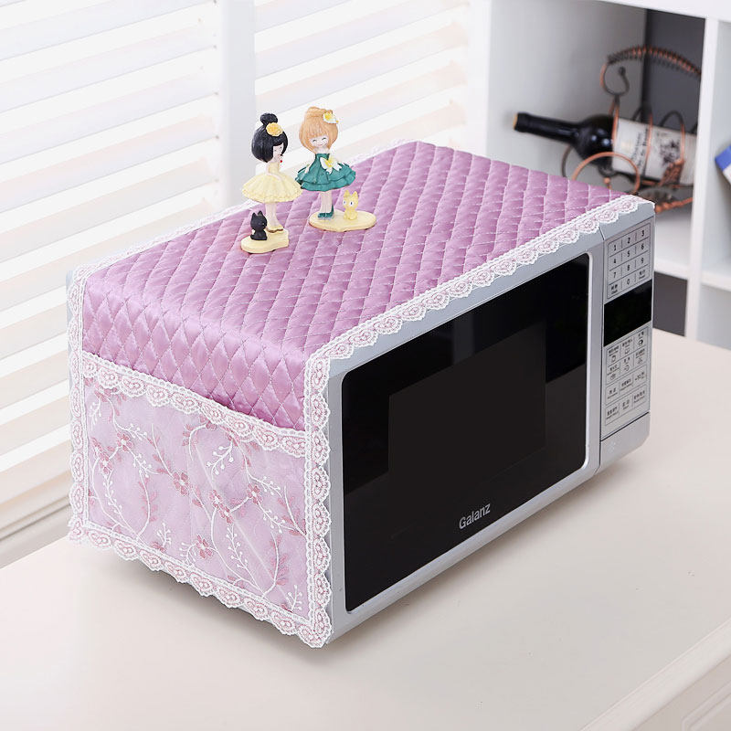 蕾丝布艺微波炉防尘罩防油盖布烤箱盖巾罩微波炉遮盖布防尘巾,居家布艺,微波炉罩,淘宝优惠券,粉丝福利购,淘宝优惠卷
