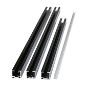 推拉门移门五金阻尼缓冲内推巴士门滑轨衣帽间房门平推隐藏