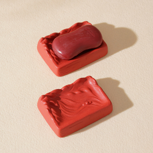 仲夏知己海誓山盟结婚肥皂盒一对女方陪嫁创意香皂碟皂盒婚庆用品