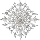 饰 造型壁雕天吊灯底座圆盘角装 欧式 石吊顶灯盘拼法式