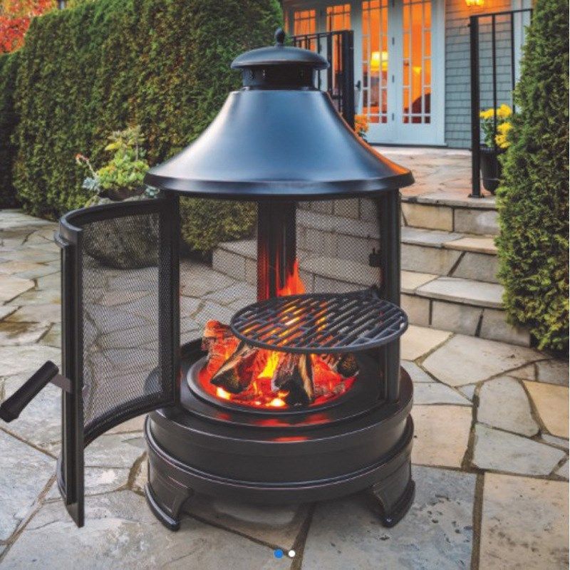 烧烤炉家用庭院取暖炉圆柱形室外篝火炉民宿园取暖器燃木烤火炉,住宅家具,庭院烤火炉,淘宝优惠券,粉丝福利购,淘宝优惠卷