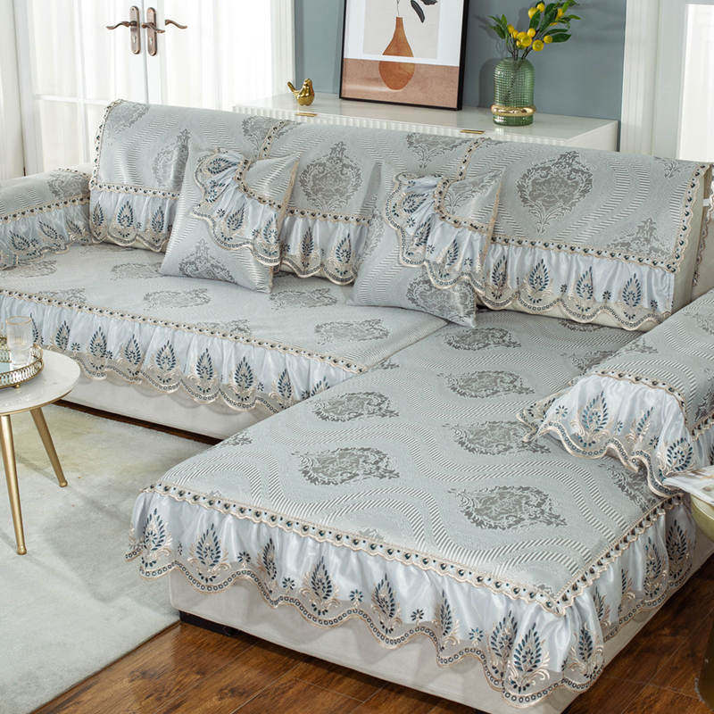 沙发垫夏季凉席凉垫欧式冰丝防滑坐垫夏天款四季通用全包沙发罩