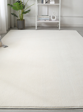 短毛小地毯客厅茶几垫卧室满铺床前毯儿童房洗爬行垫紫色