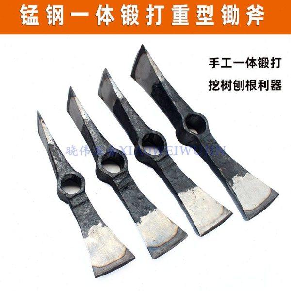 手工加厚锰钢两用锄头双扁十字镐子锻打农用挖笋锄头笋斧户外工具,农机/农具/农膜,镐,淘宝优惠券,粉丝福利购,淘宝优惠卷